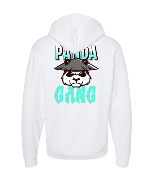 Premium Panda
 - Panda Gang - White Zip Up Hoodie