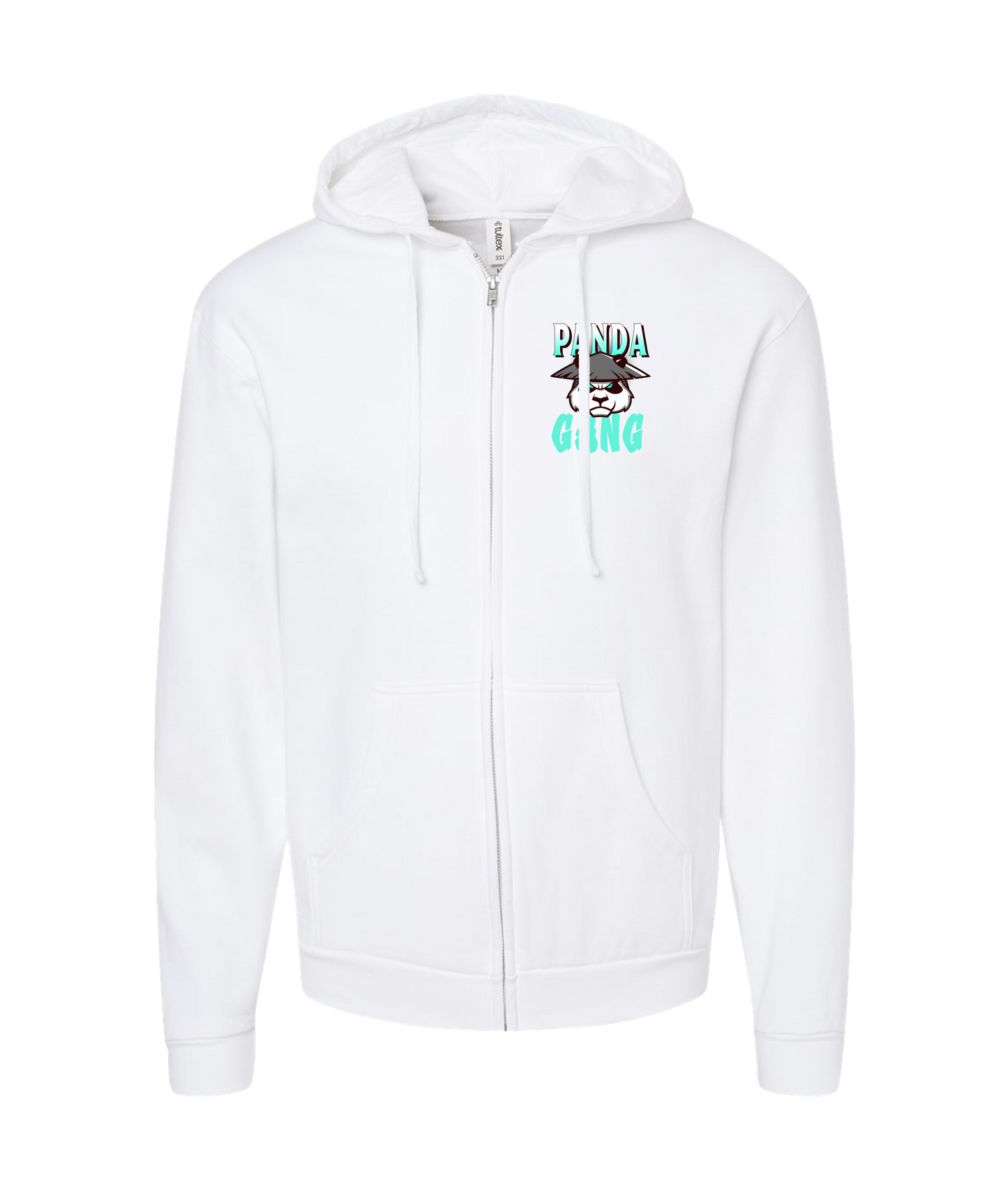 Premium Panda
 - Panda Gang - White Zip Up Hoodie