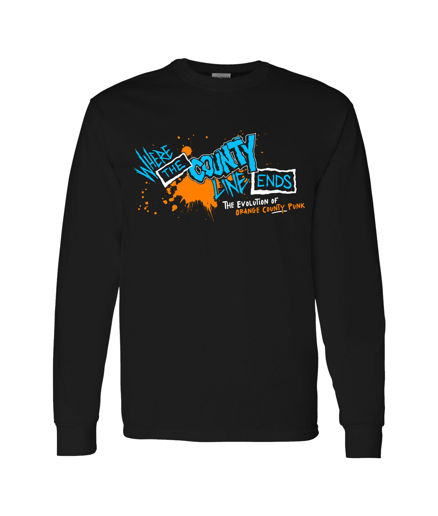 The Punk Rock Chronicles - Logo - Black Long Sleeve T