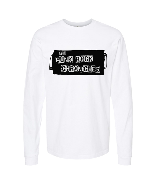 The Punk Rock Chronicles - Patch - White Long Sleeve T