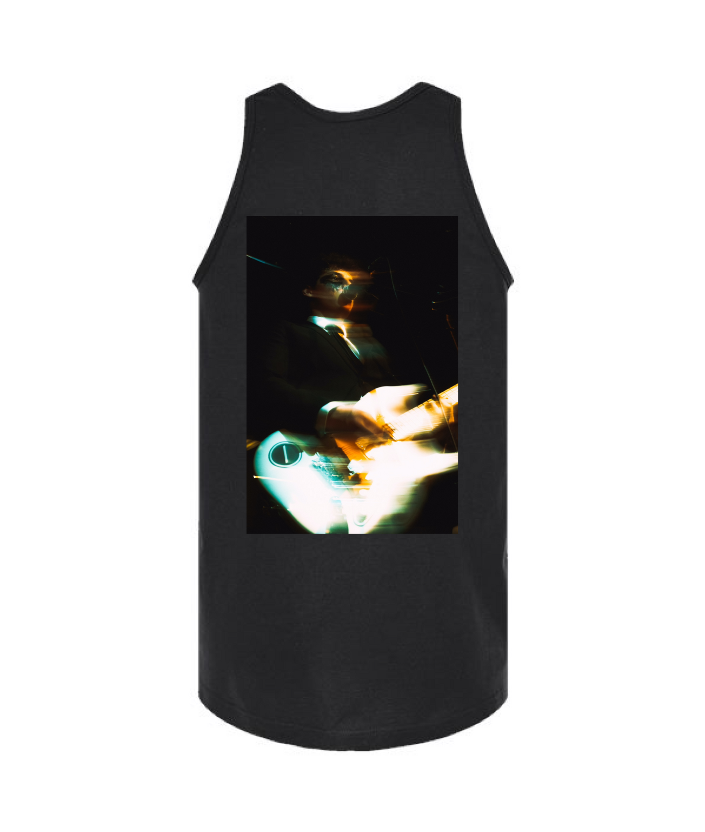 V-PTBTOP - Slash - Black Tank Top