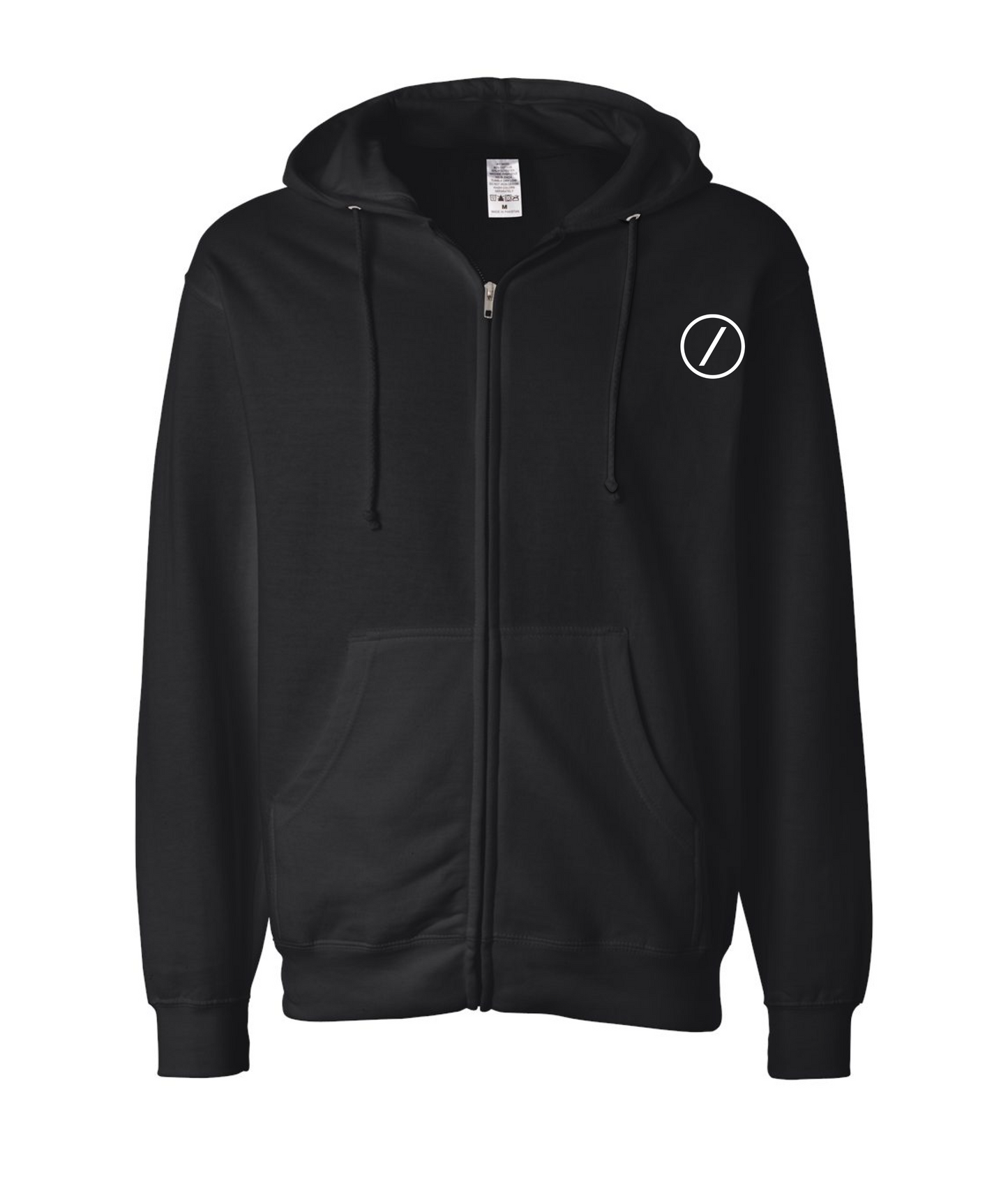 Purpose/ - Slash - Black Zip Up Hoodie