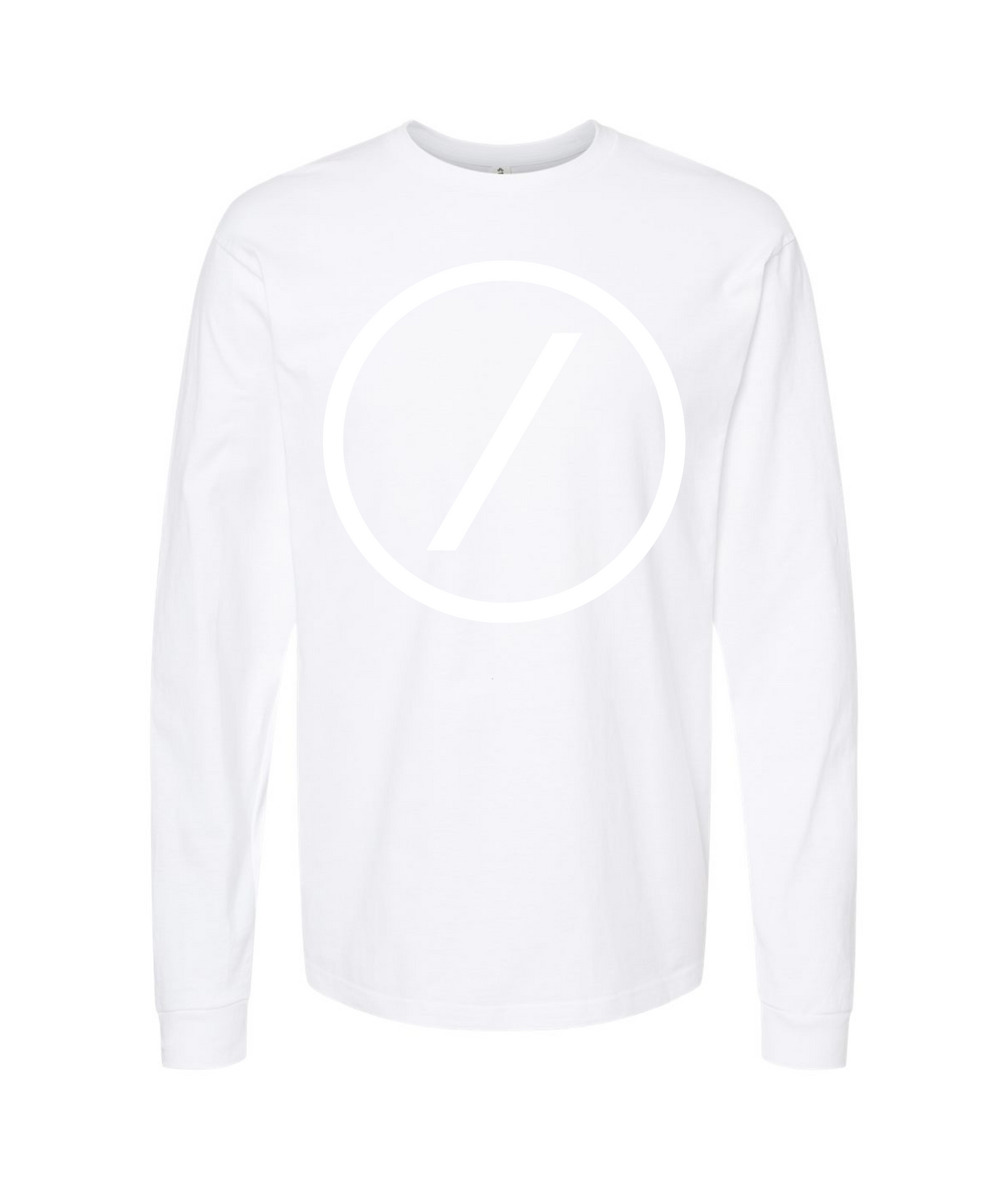 V-PTBTOP - Slash - White Long Sleeve T