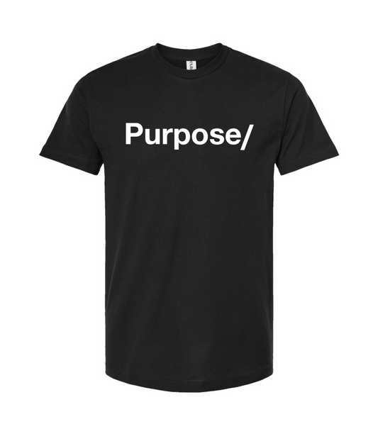 V-PTBTOP - Purpose/ - Black T Shirt