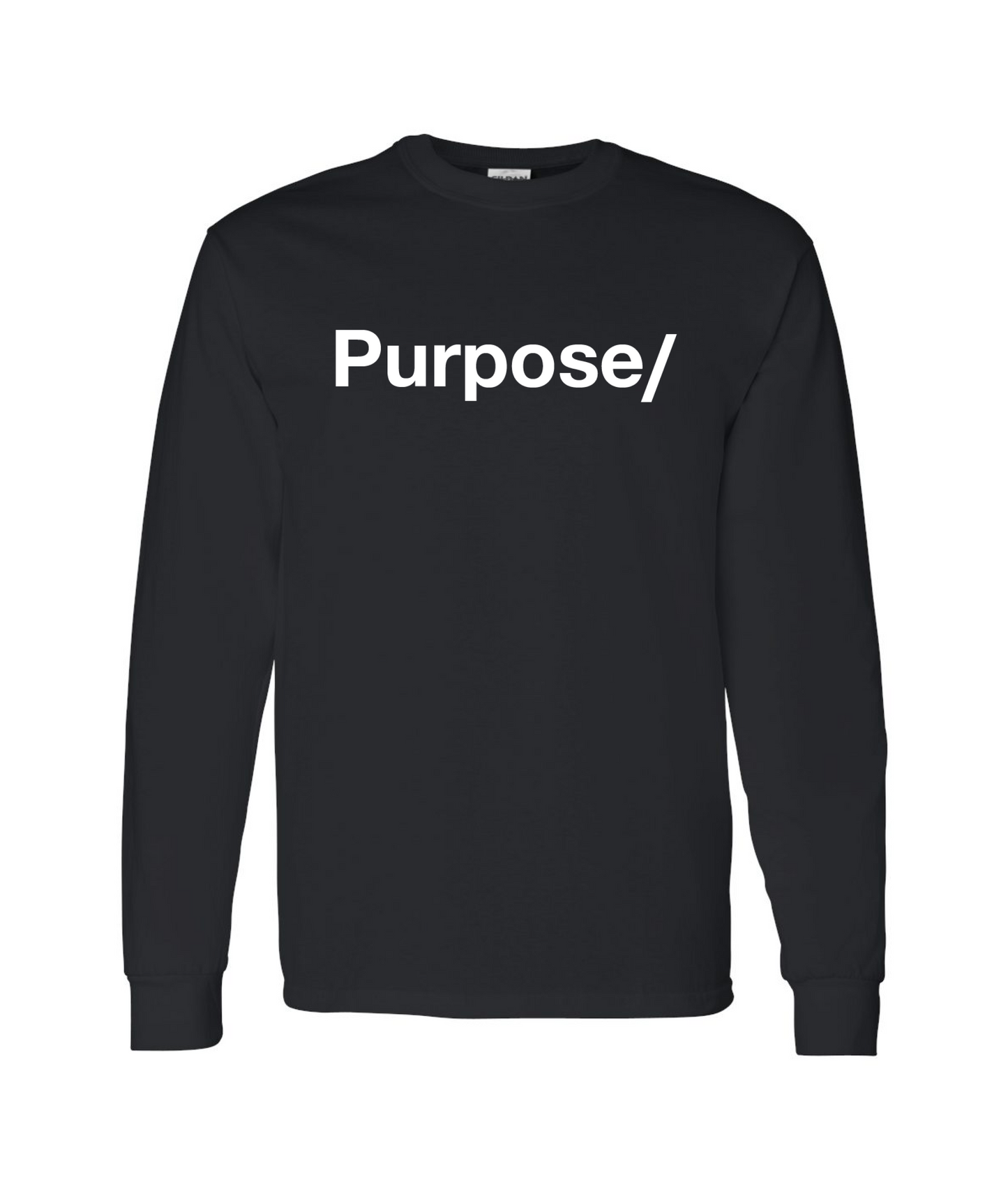 Purpose/ - Purpose/ - Black Long Sleeve T