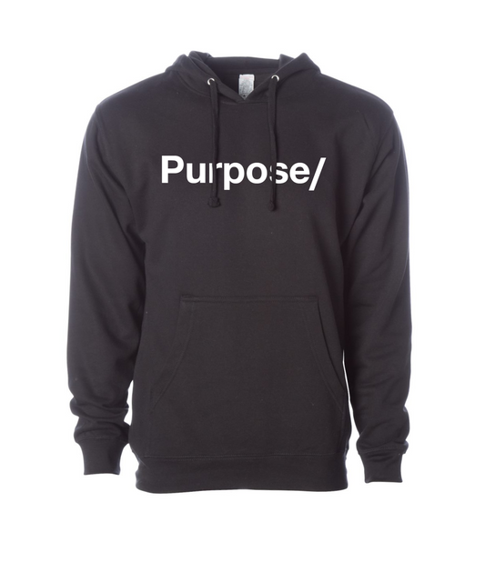 V-PTBTOP - Purpose/ - Black Hoodie