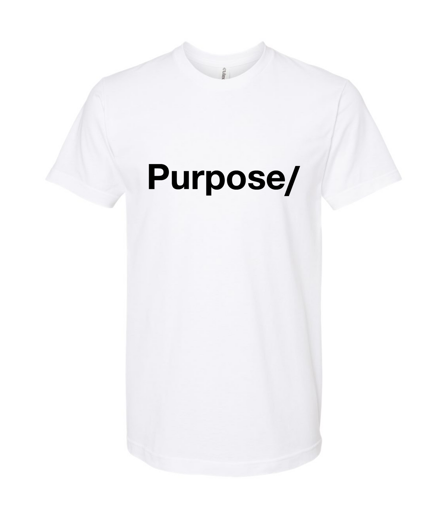 V-PTBTOP - Purpose/ - White T Shirt