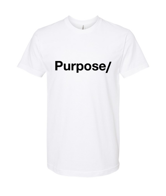 V-PTBTOP - Purpose/ - White T Shirt