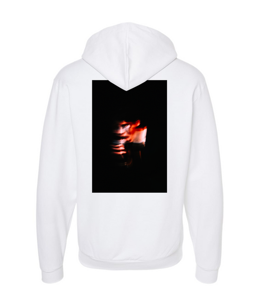 V-PTBTOP - Purpose/ - White Zip Up Hoodie