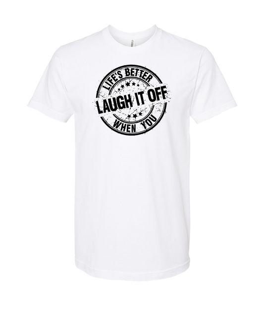 PT Bratton - Laugh it Off - White T Shirt