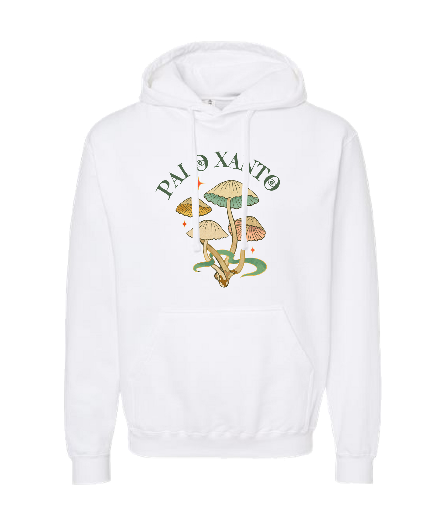 Palo Xanto - Mushroom - White Hoodie