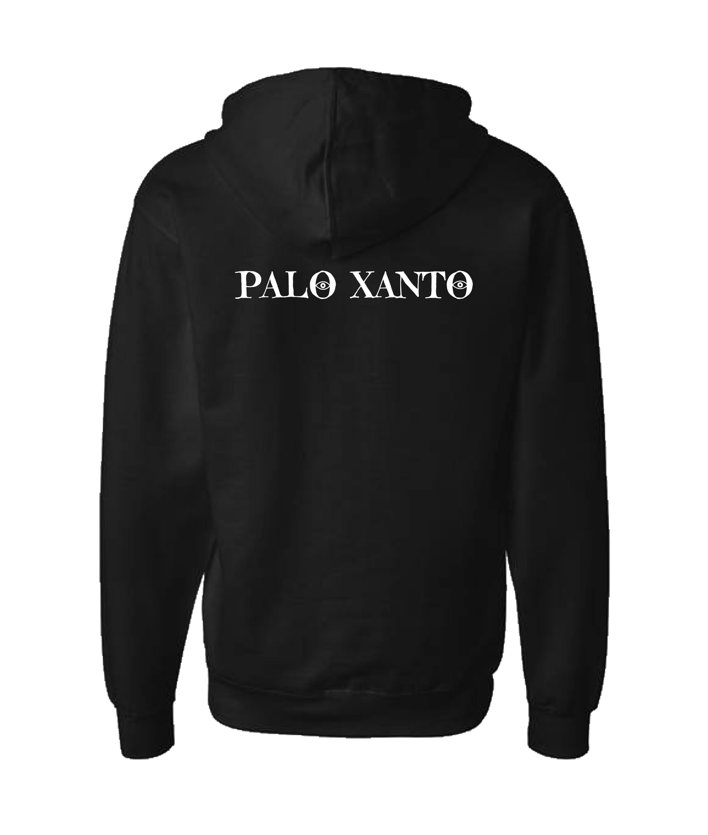 Palo Xanto - Logo - Black Zip Up Hoodie