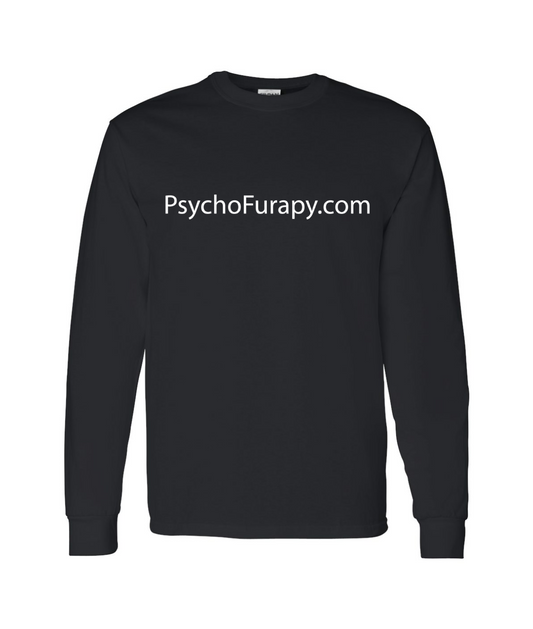 pyschofurapy.com - LOOK AND SMILE - Black Long Sleeve T