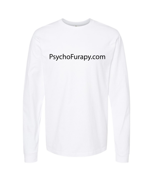 pyschofurapy.com - LOOK AND SMILE - White Long Sleeve T