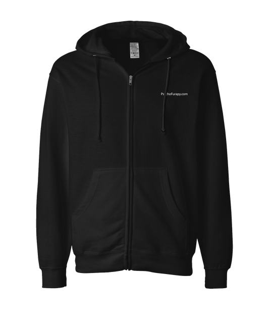 V-PYTOP - FURAPY - Black Zip Up Hoodie