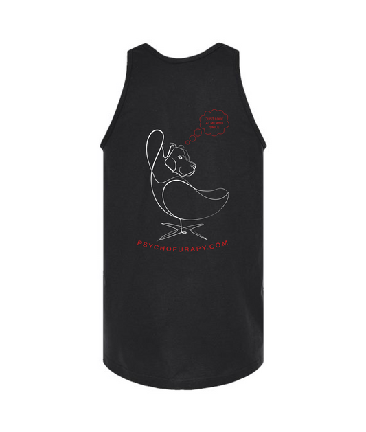 pyschofurapy.com - I <3 MY FURAPIST'S - Black Tank Top