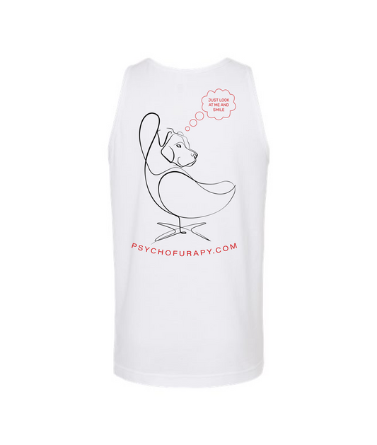 pyschofurapy.com - I <3 MY FURAPIST'S - White Tank Top