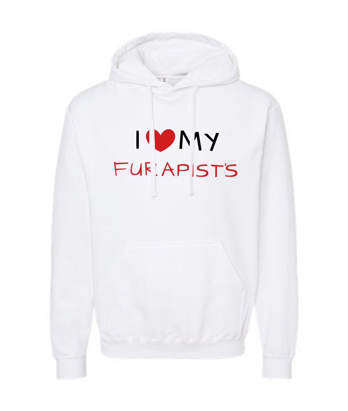 V-PYTOP - I <3 MY FURAPIST'S - White Hoodie