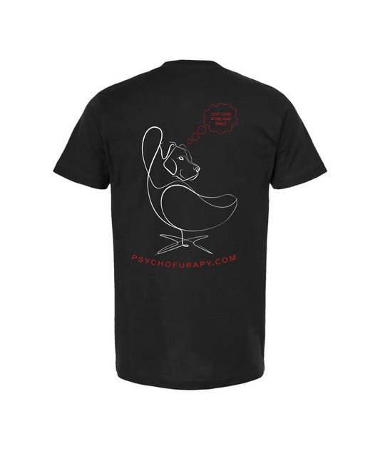 V-PYTOP - I <3 MY FURAPIST - Black T-Shirt