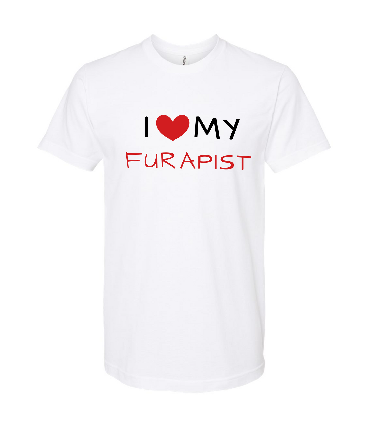 V-PYTOP - I <3 MY FURAPIST - White T-Shirt