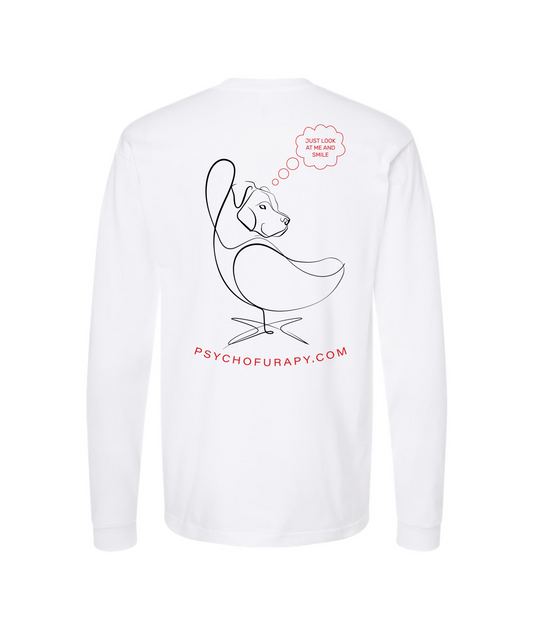 V-PYTOP - I <3 MY FURAPIST - White Long Sleeve T