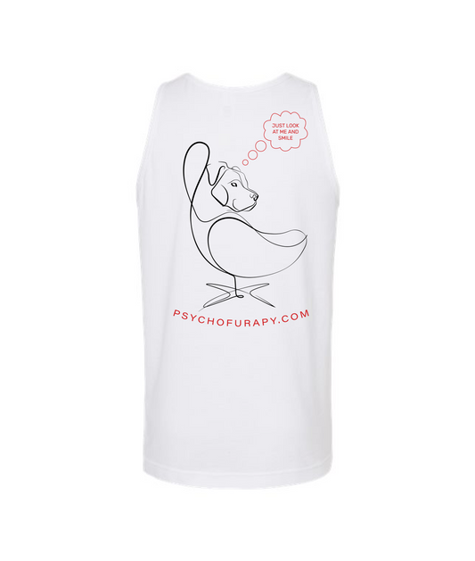 V-PYTOP - I <3 MY FURAPIST - White Tank Top