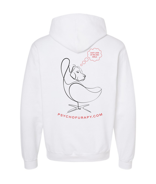 V-PYTOP - I <3 MY FURAPIST - White Hoodie