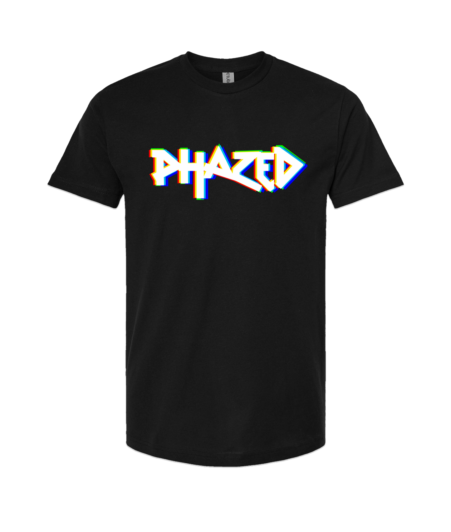 Phazed - Logo - Black T-Shirt