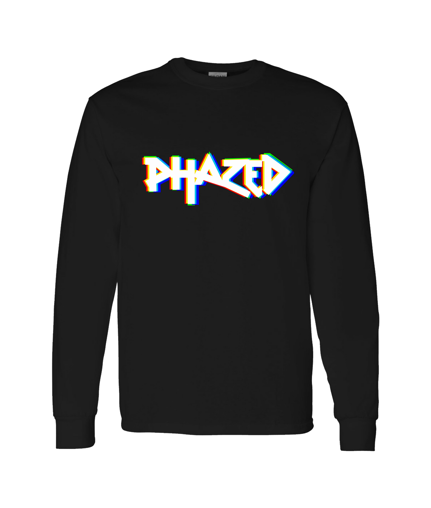 Phazed - Logo - Black Long Sleeve T