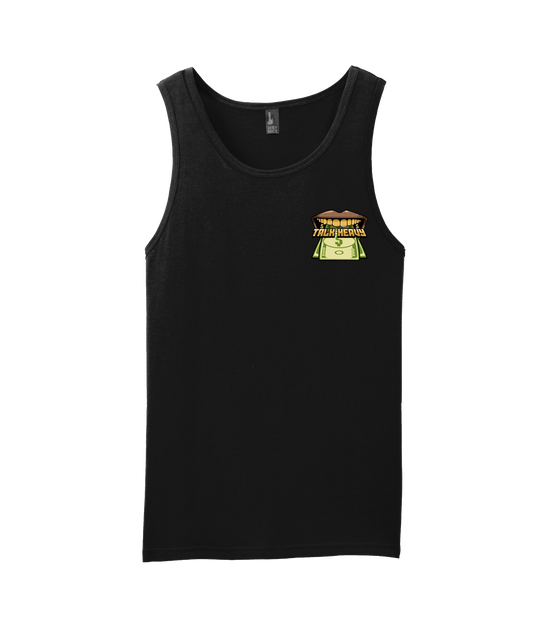 V-QUANTOP - TALK HEAVY - Black Tank Top