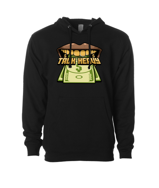 V-QUANTOP - TALK HEAVY - Black Hoodie