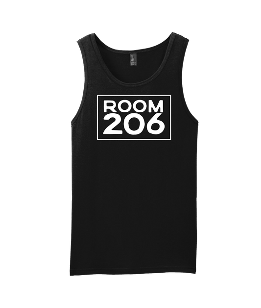 ROOM 206 - R206 Logo - Black Tank Top