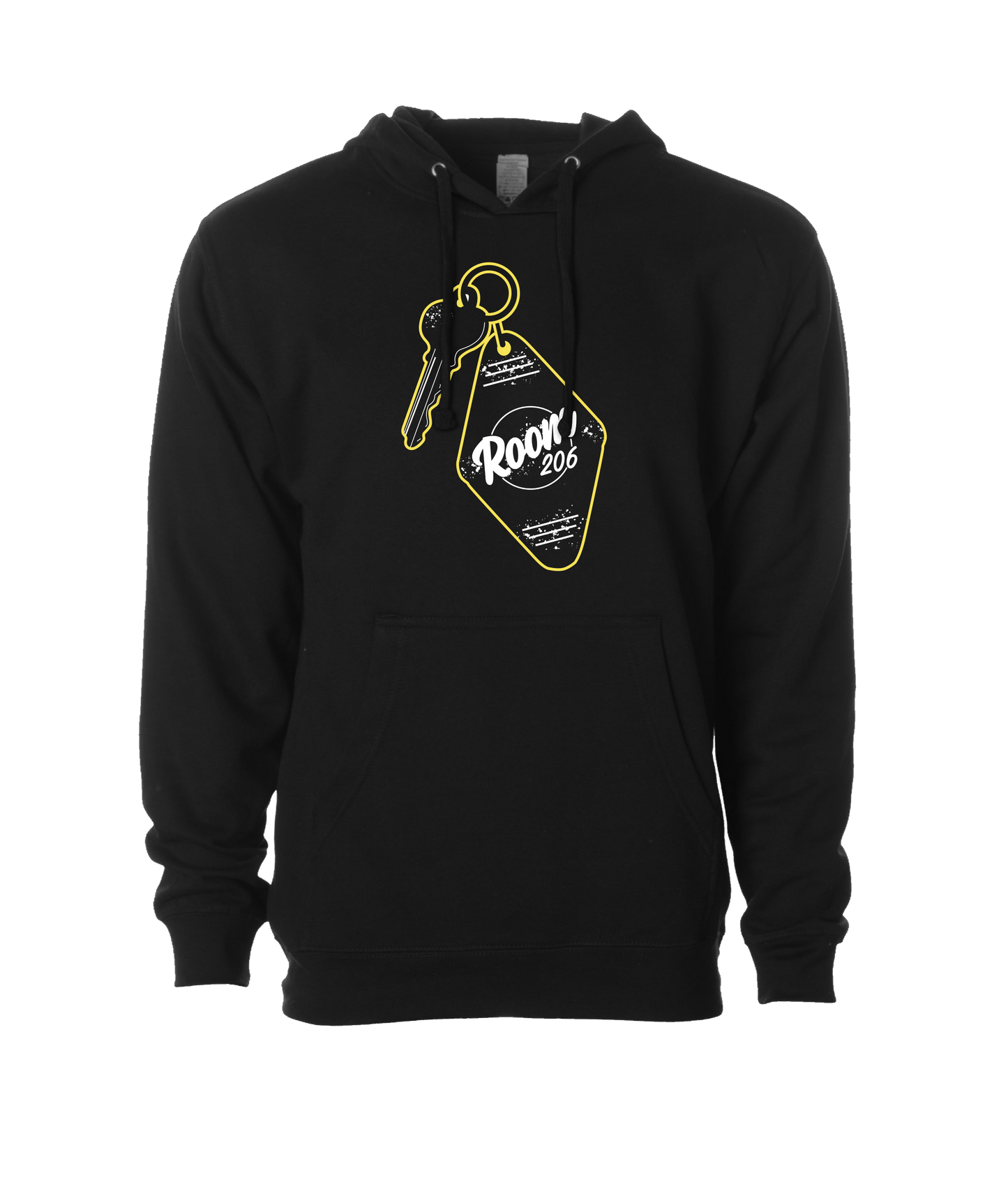 ROOM 206 - Room Keys - Black Hoodie