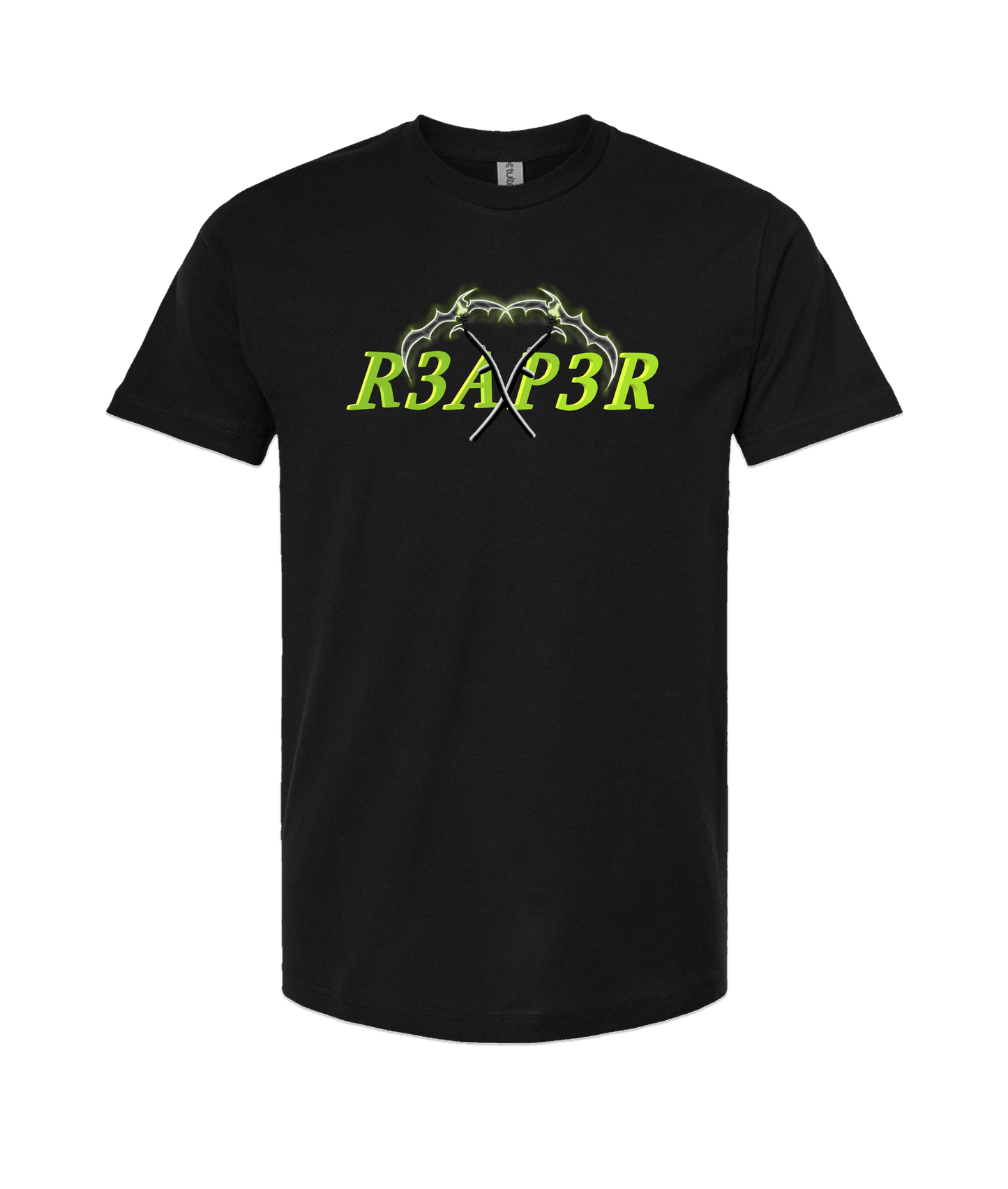 R3AP3R - Logo - Black T Shirt