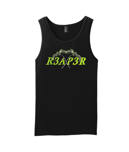 R3AP3R - Logo - Black Tank Top
