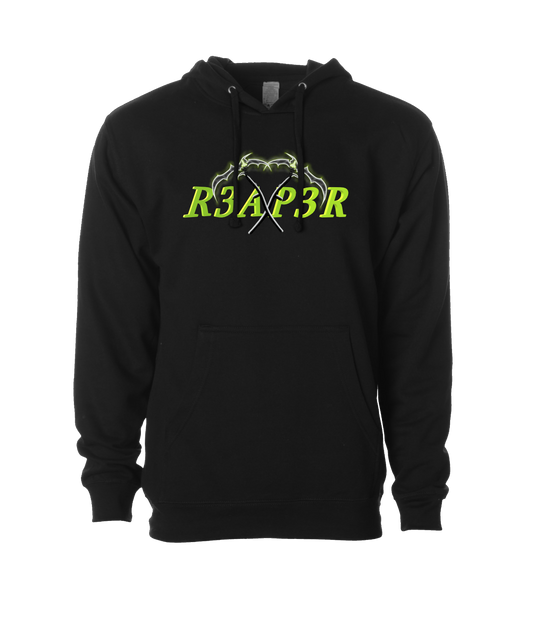 R3AP3R - Logo - Black Hoodie