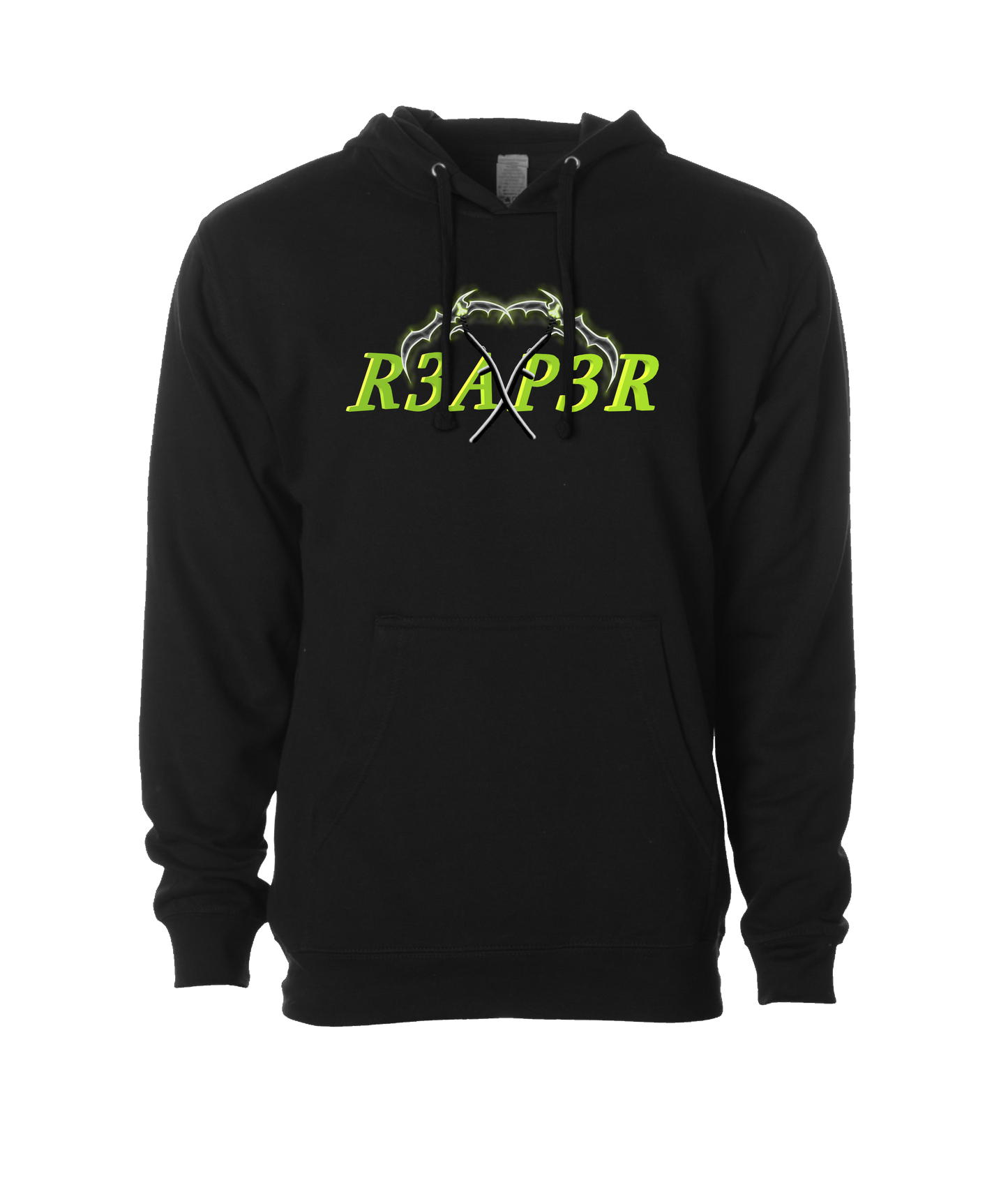 R3AP3R - Logo - Black Hoodie