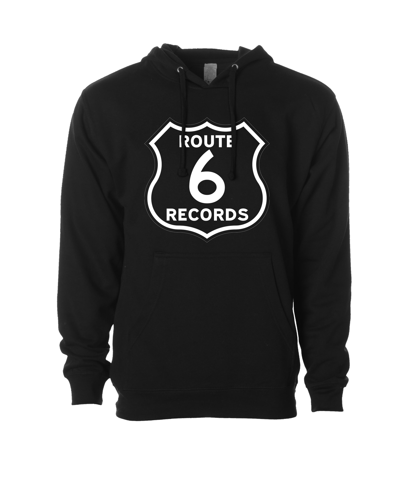 Route 6 Records - Route 6 Sign Logo - White Hoodie