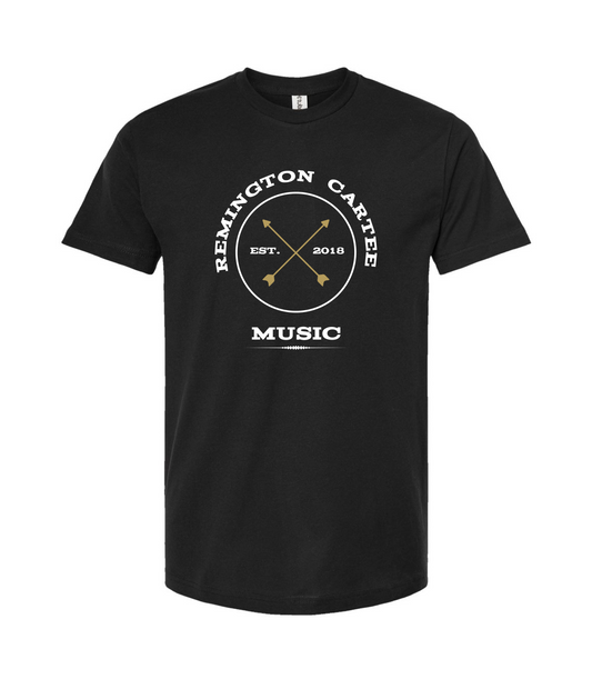 Remington Cartee - Logo - Black T-Shirt