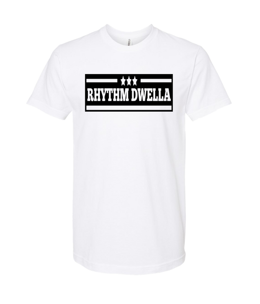 RHYTHM DWELLA - Logo - White T-Shirt