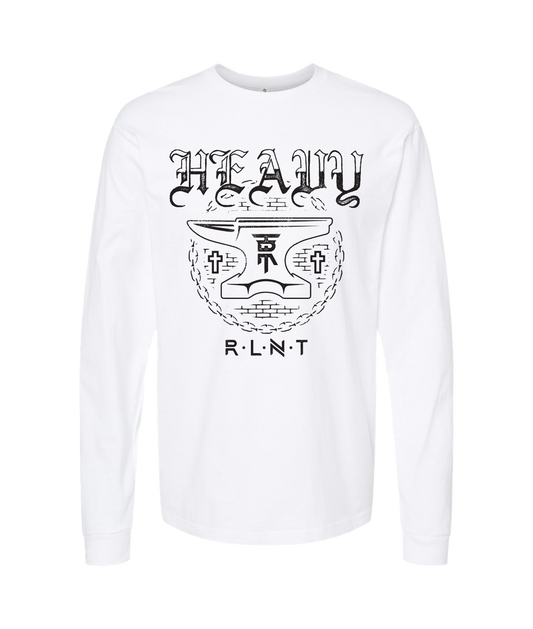 V-RELTOP - HEAVY - White Long Sleeve T