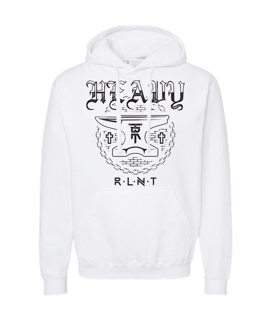 V-RELTOP - HEAVY - White Hoodie
