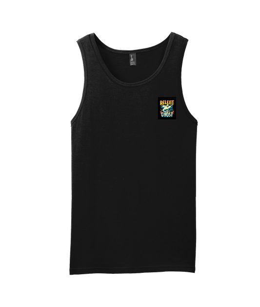V-RELTOP - GHOST - Black Tank Top
