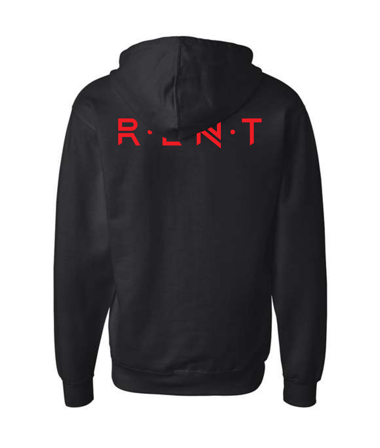 V-RELTOP - SOMETIMES I FEEL LOW - Black Zip Up Hoodie