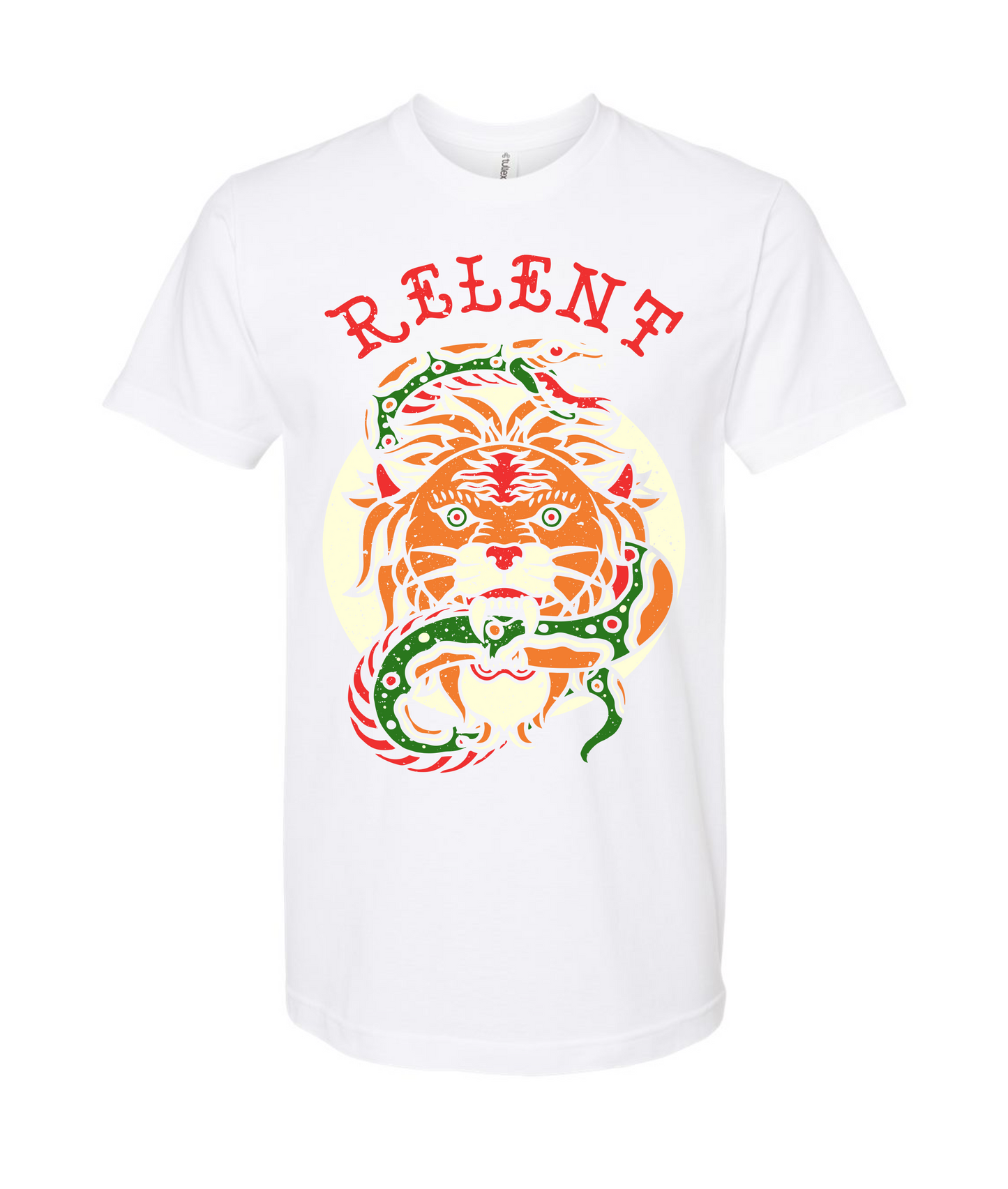 Relent - YOU'RE A SNAKE - White T Shirt