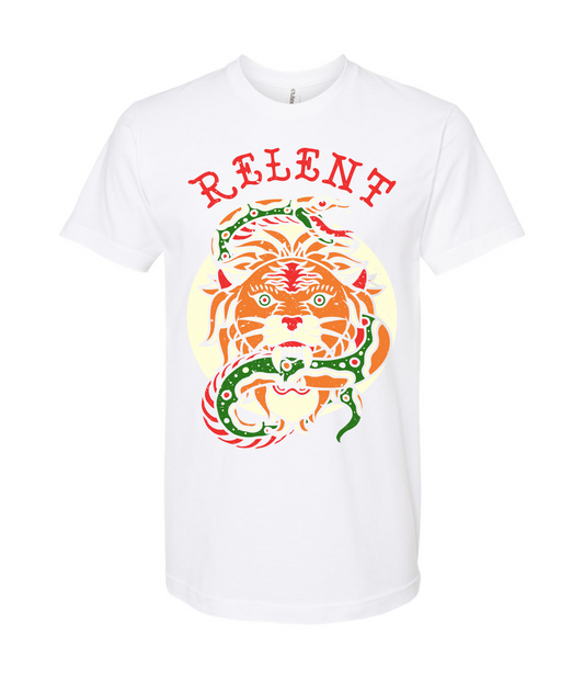 V-RELTOP - YOU'RE A SNAKE - White T Shirt