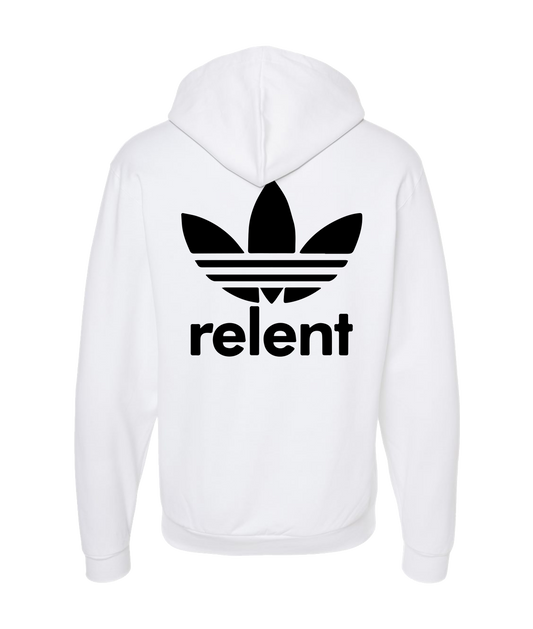 Relent - RELENT - White Zip Up Hoodie