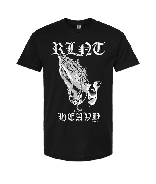 V-RELTOP - PRAYER HANDS - Black T-Shirt