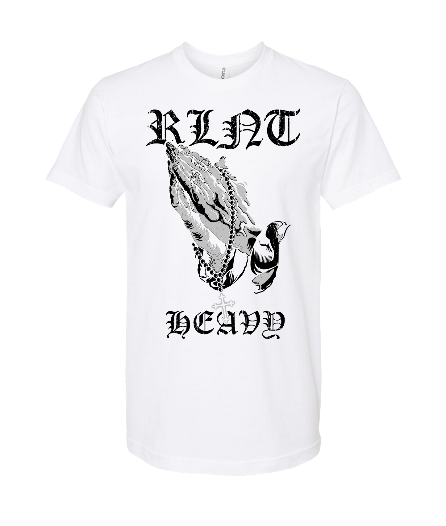 V-RELTOP - PRAYER HANDS - White T-Shirt