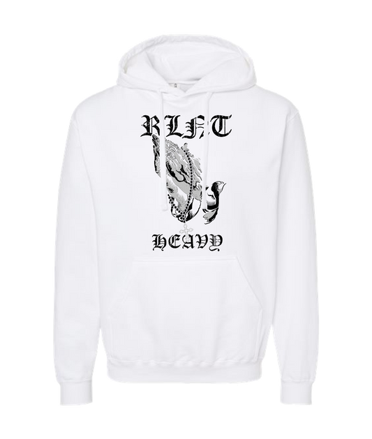 V-RELTOP - PRAYER HANDS - White Hoodie